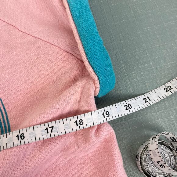 Vintage 80s San Francisco Short Sleeve Pink Sweatshirt Medium USA - Picture 9 of 9